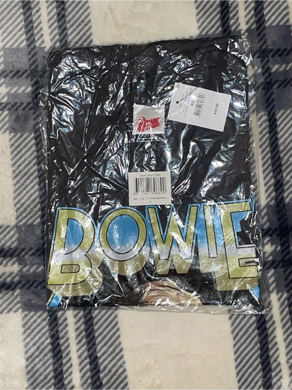 David Bowie Graphic Short Sleeve Tee - Black